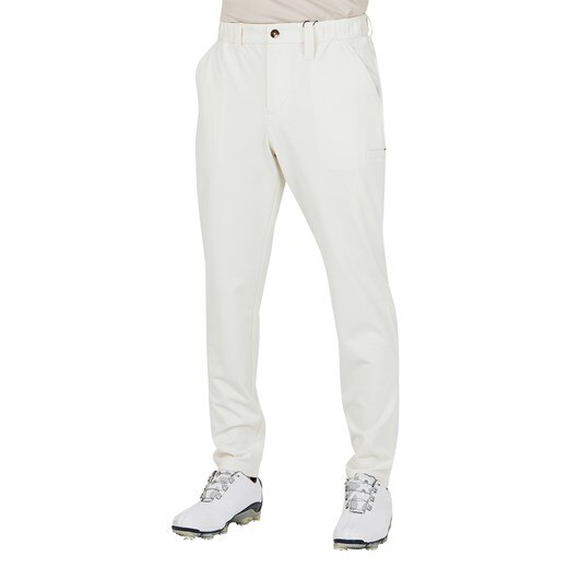 GDOオリジナル | GDOゴルフショップ GDO オリジナル GDO ORIGINAL ロングパンツ ストレッチ 側章デザイン撥水パンツ 股下79cm オリーブ 2：ウエスト