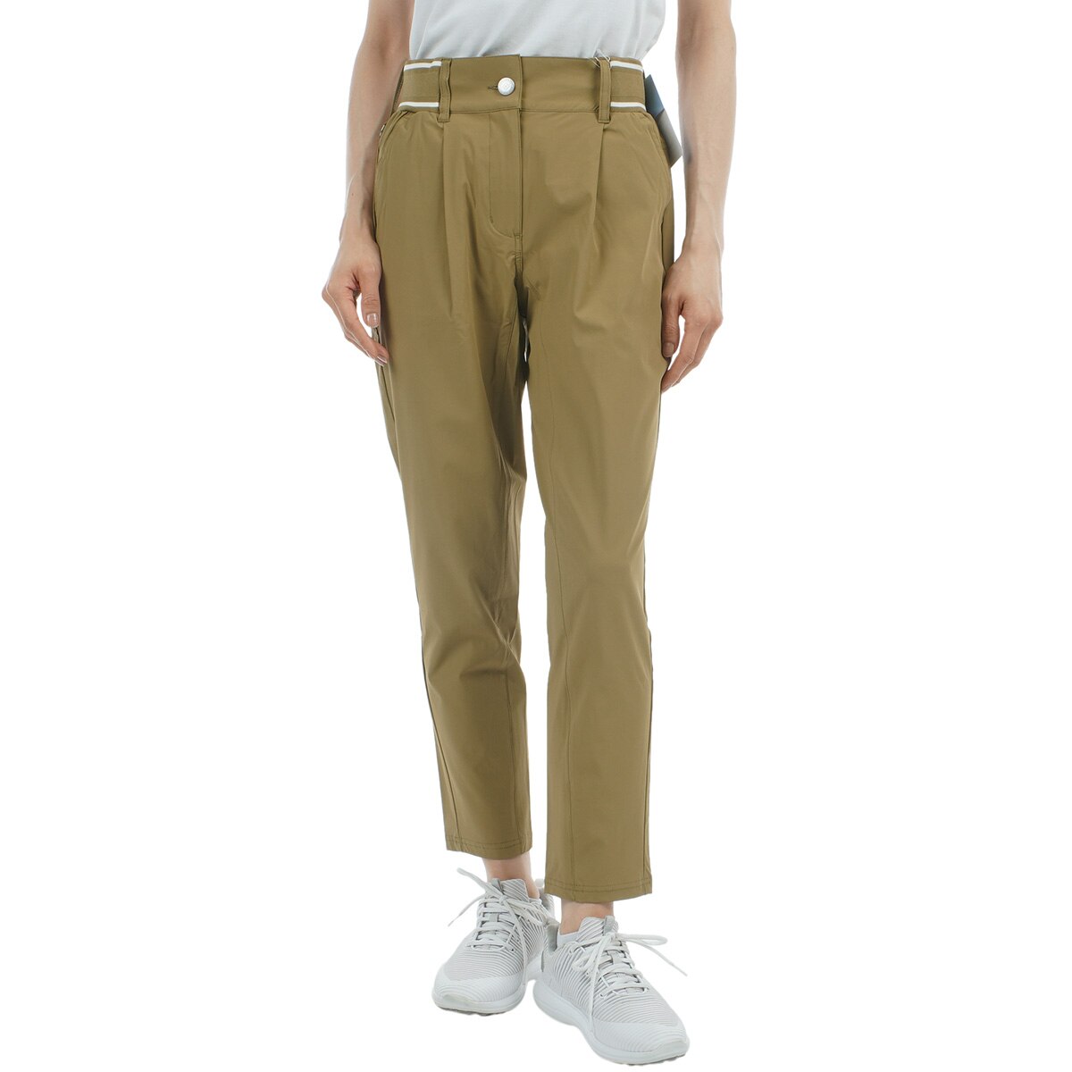 ストレッチ テーパードパンツ レディス(ロングパンツ)|marie