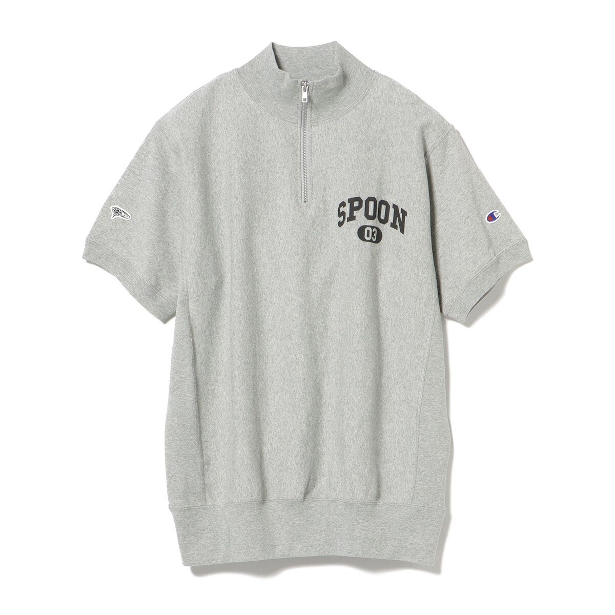 別注 Champion リバースウィーブ(R)ハーフジップ プルオーバー(中間着