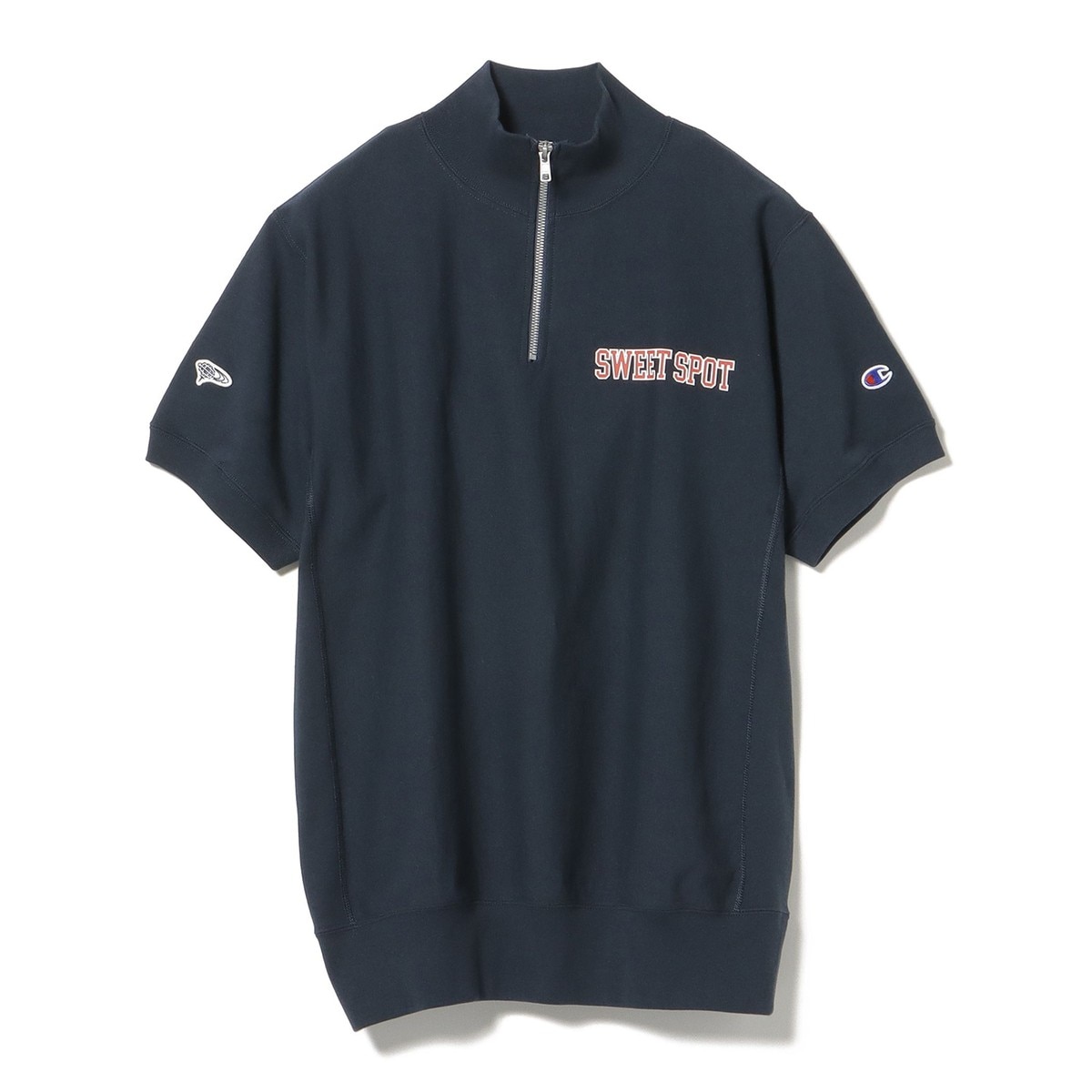別注 Champion リバースウィーブ(R)ハーフジップ プルオーバー(中間着