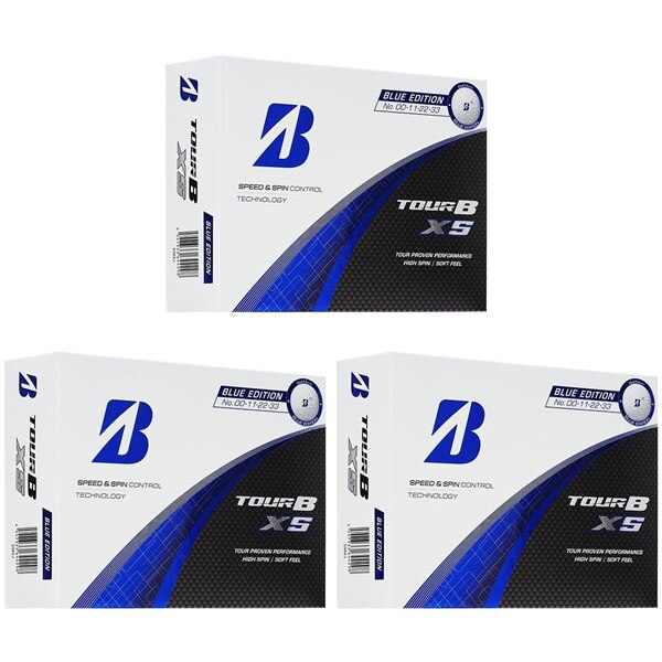 TOUR B XS BLUE EDITION ボール 3ダースセット(ボール（新品）)|TOUR B 