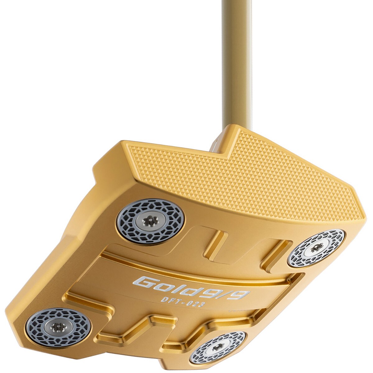 Gold9／9 DELTA-FACE Turtle DFT-023 パター(パター（単品）)|Gold
