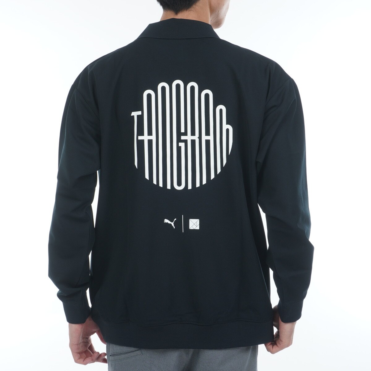 TANGRAM タングラム　PUMA ゴルフウェア golf ポロシャツ　長袖 PUMA公式】メンズ PUMA x TANGRAM 長袖 ポロシャツ