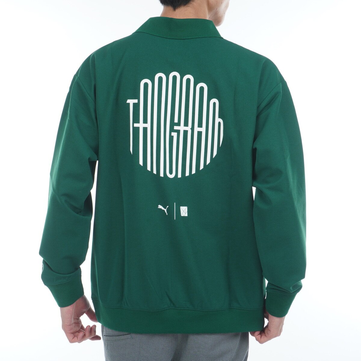 TANGRAM タングラム　PUMA ゴルフウェア golf ポロシャツ　長袖 PUMA公式】メンズ PUMA x TANGRAM 長袖 ポロシャツ