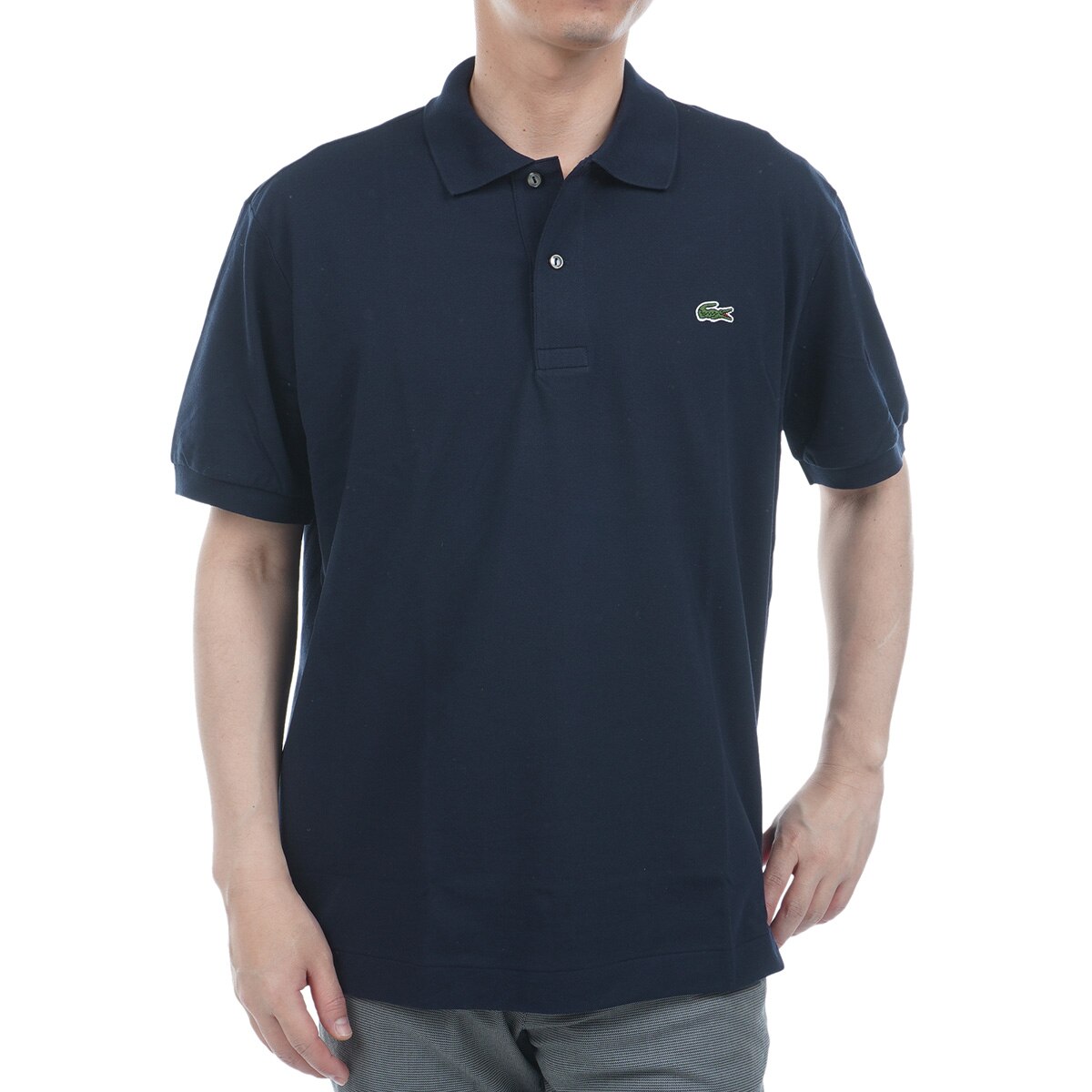LACOSTE クラシックフィットポロシャツ 普段着orゴルフ クラシックフィット L.12.12 LIGHT ピケ 半袖ポロシャツ(半袖