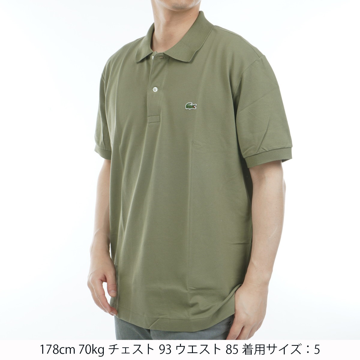 クラシックフィット L.12.12 LIGHT ピケ 半袖ポロシャツ(半袖