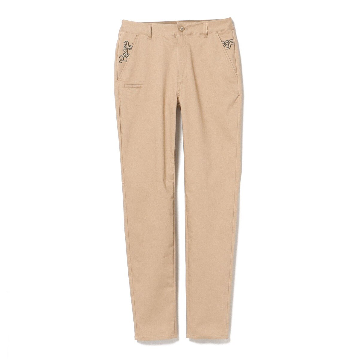 極美品✨ビームスゴルフ ロゴ 蓄熱 HEAT×防風 裏起毛 ゴルフ パンツ M ゴルフパンツ メンズ ゴルフウェア 裏起毛 暖か チノパン
