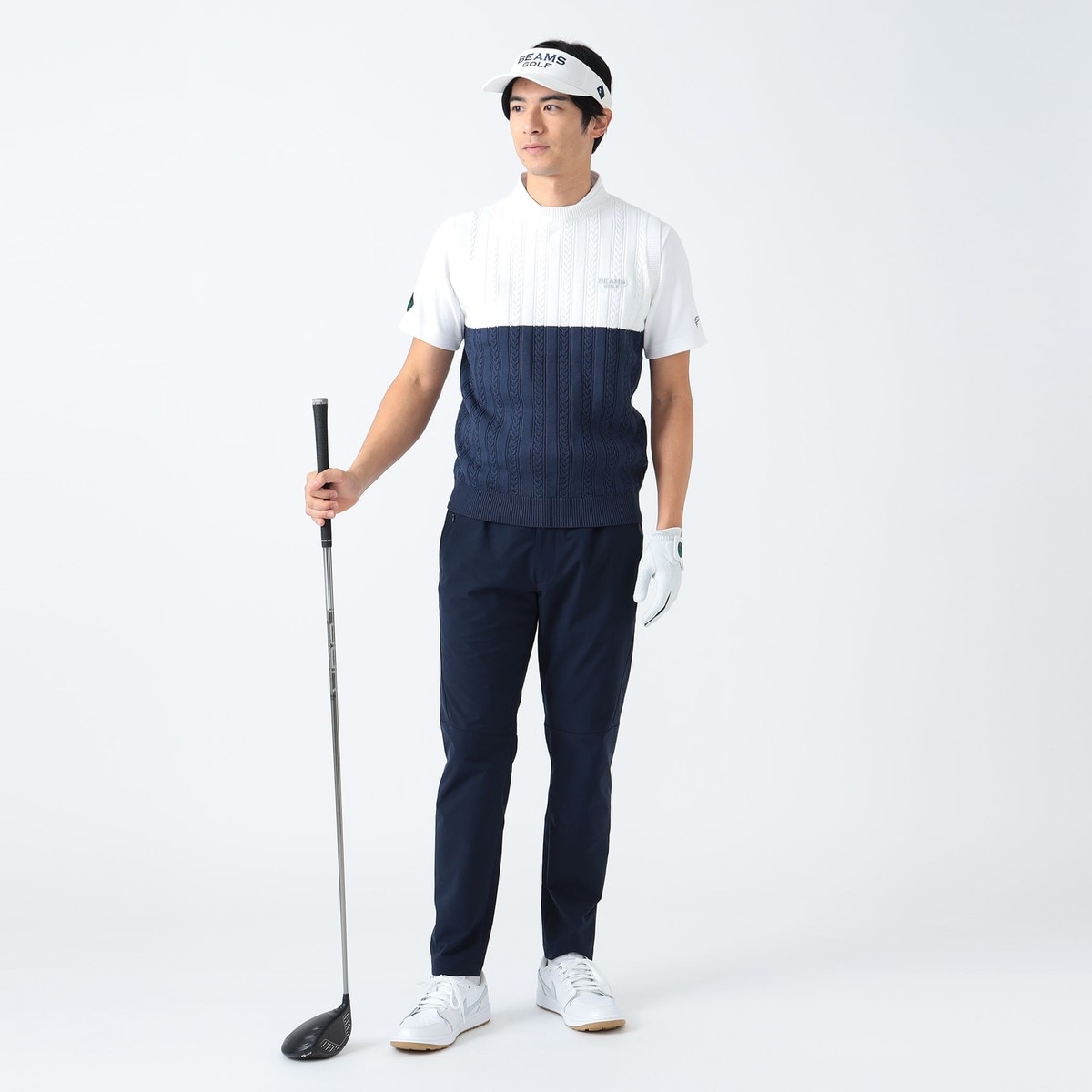 PURPLE LABEL 切り替え 3D ストレッチパンツ(ロングパンツ)|BEAMS GOLF