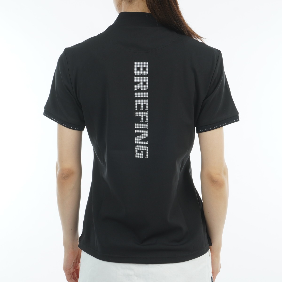 新品★16,500円 ブリーフィング ツアー半袖ハイネックシャツ黒 レディースL 新品☆16,500円 ブリーフィング ツアー半袖ハイネックシャツ黒