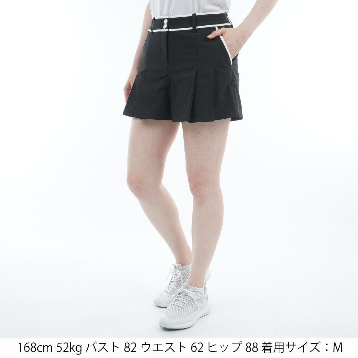 BRIEFING GOLF＊ストライププリーツショートパンツ BRIEFING GOLF＊ストライププリーツショートパンツ