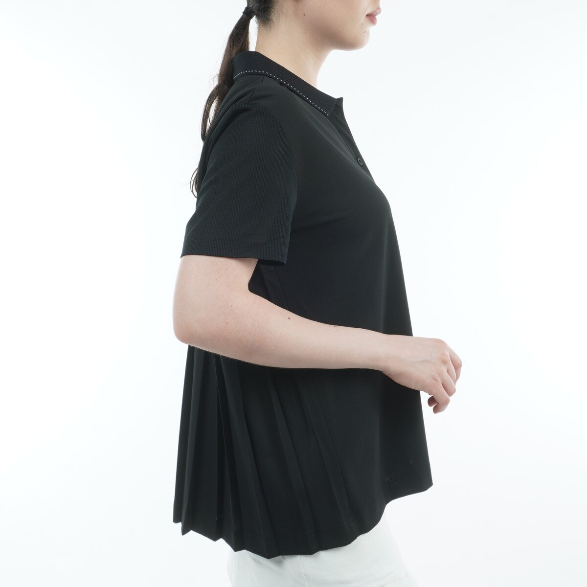 バックプリーツ RF 半袖ポロシャツ レディス(半袖シャツ・ポロシャツ