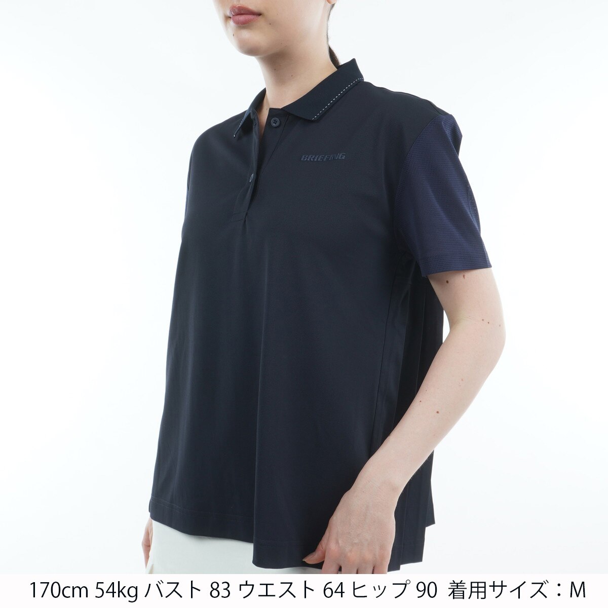 バックプリーツ RF 半袖ポロシャツ レディス(半袖シャツ・ポロシャツ