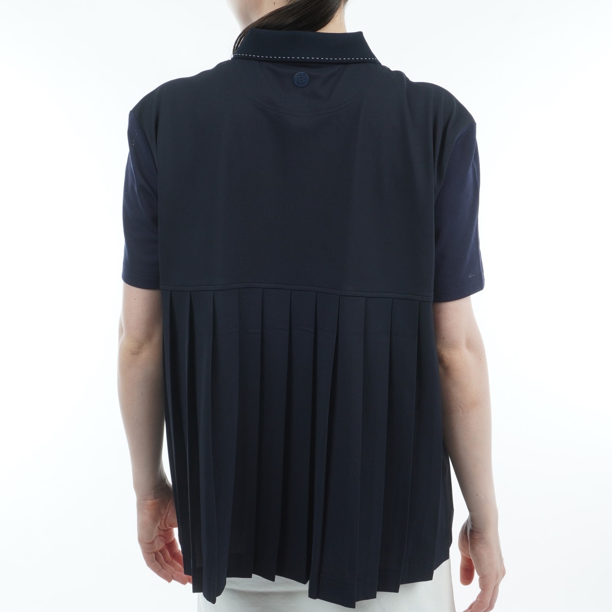 バックプリーツ RF 半袖ポロシャツ レディス(半袖シャツ