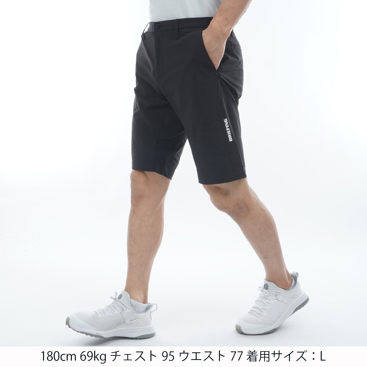BRIEFING ブリーフィング メンズWRコーデュラ ショートパンツ サイズL FD MEN'S DRY BUSH SHORT PANTS（フェイデッドメンズドライ