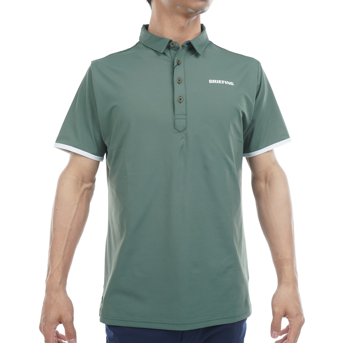 【新品】 BRIEFING ブリーフィング ゴルフウェア ポロシャツ M グレー BRIEFING GOLF ブリーフィングゴルフ [春夏] ポロシャツ