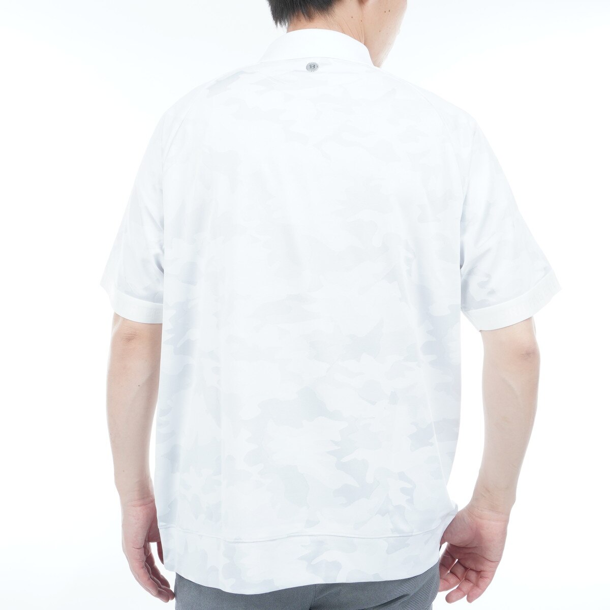 カモ ジャカード RF 半袖ポロシャツ(半袖シャツ・ポロシャツ