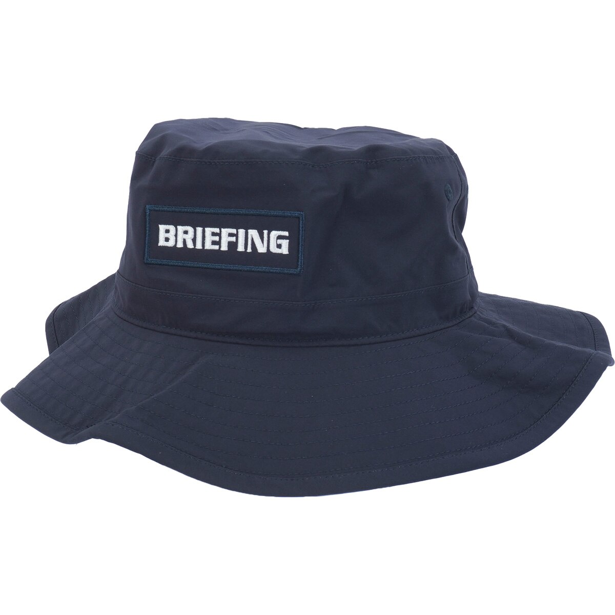 BRIEFING - BRIEFING ワイドハット ☆ ブラック MEN'S WATERPROOF WIDE HAT（メンズウォータープルーフワイド