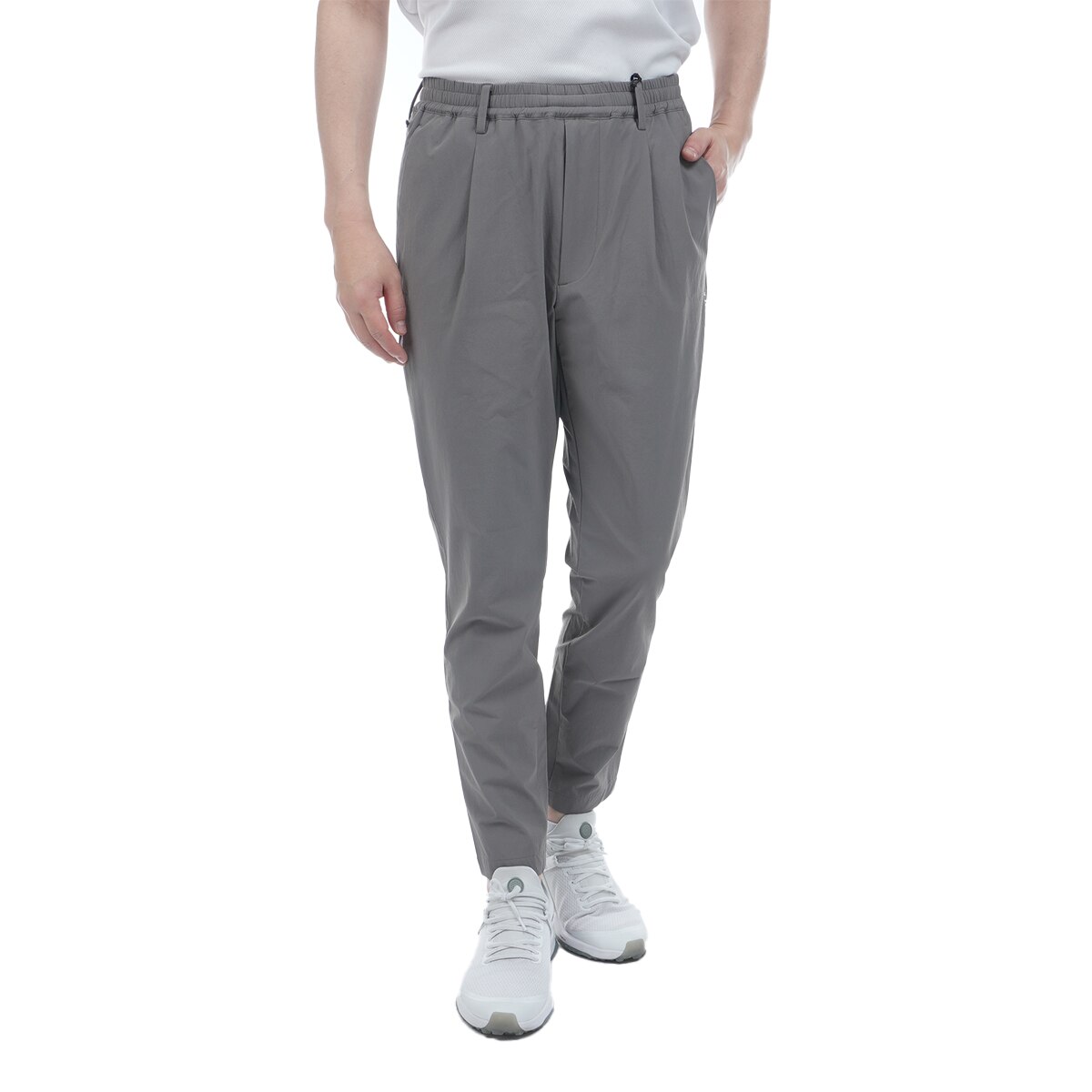 未使用 UNITEDARROWS GOLF ゴルフパンツ イージーパンツ ユナイテッドアローズゴルフ パンツ 白 シンプル ストレッチ