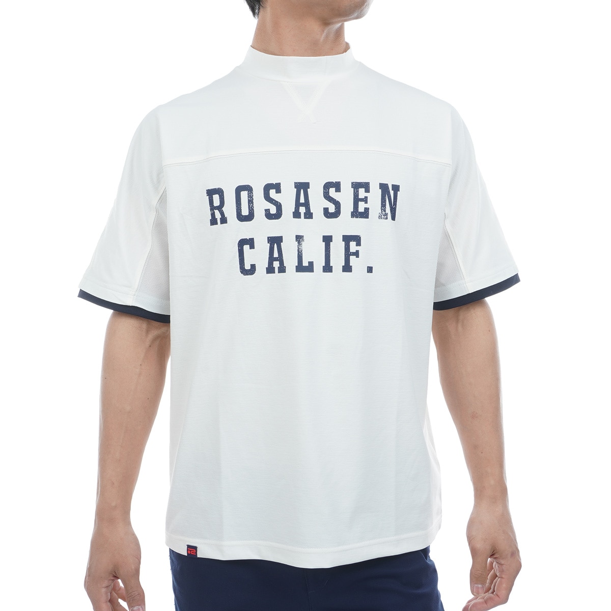 Rosasen ロサーセン ロサーゼン　半袖 モックネック シャツ Tシャツ ROSASEN［ロサーセン］PHOTO PRINT MOCK NECK /クールコアバック