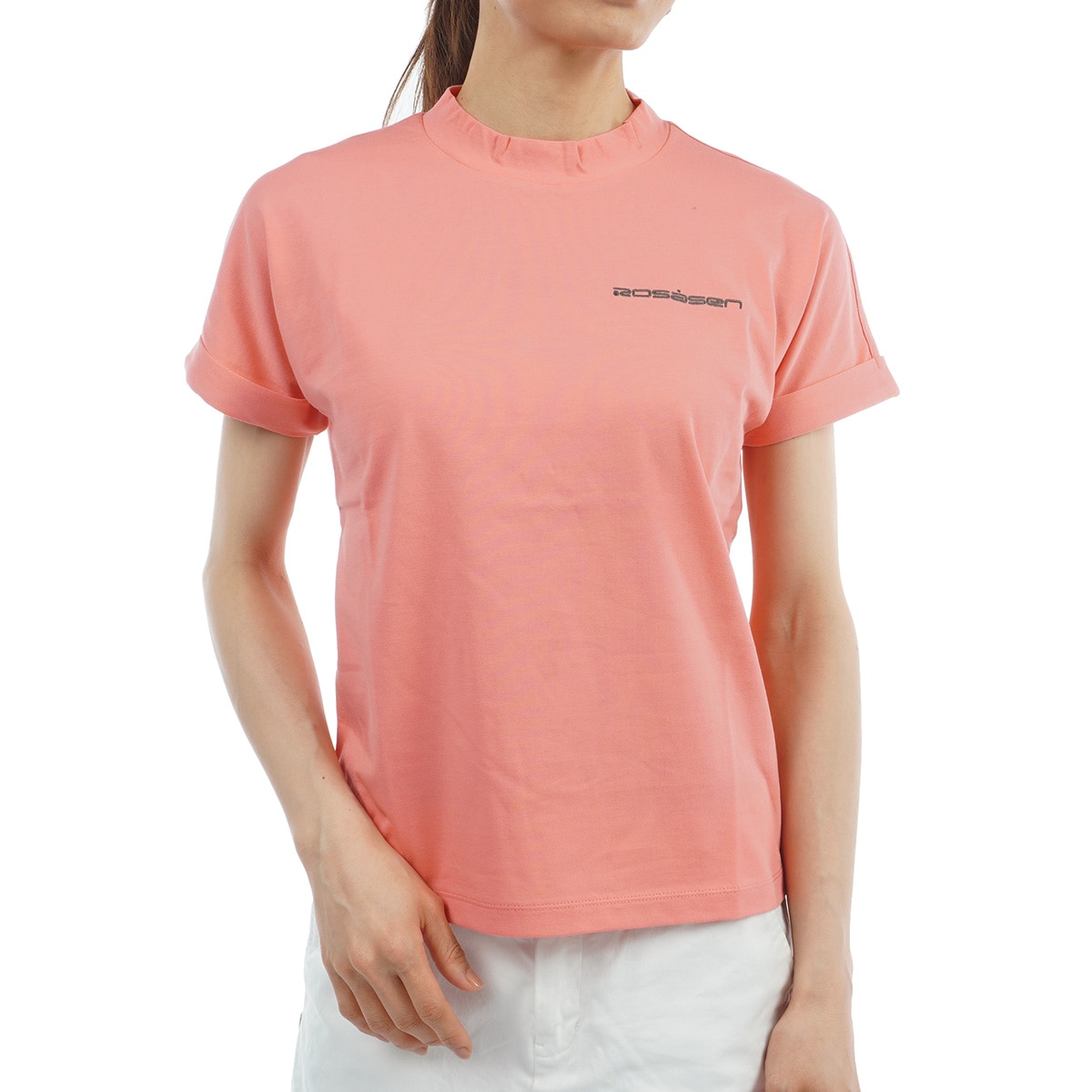 RosasenUniversity of Hawaiiモックネック半袖新品 Rosasen（ロサーセン） シャツ 「Rosasen/GOLF」ソロナ半袖モック