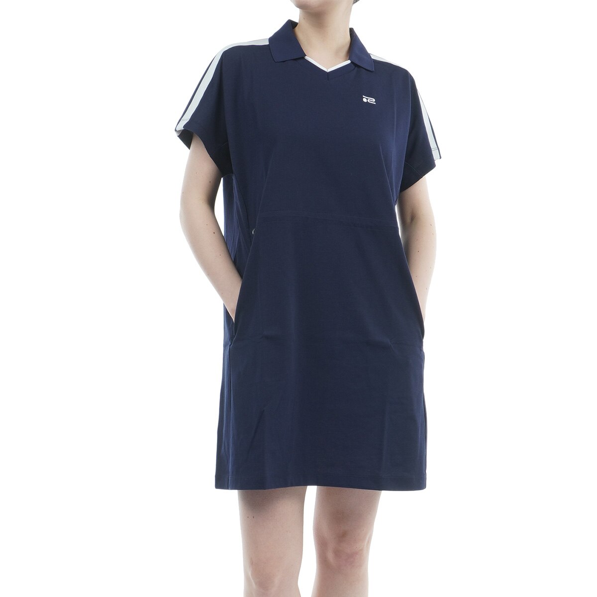 セール・アウトレット】クール天竺 半袖ワンピース レディス