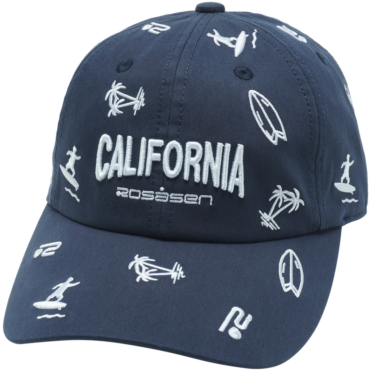 新品　ロサーセン　誰でも被れるサイズ調整可能なウールキャップ　希少な限定デザイン 飛び柄キャップ(【男性】キャップ)|ROSASEN(ロサーセン) 046-53202の