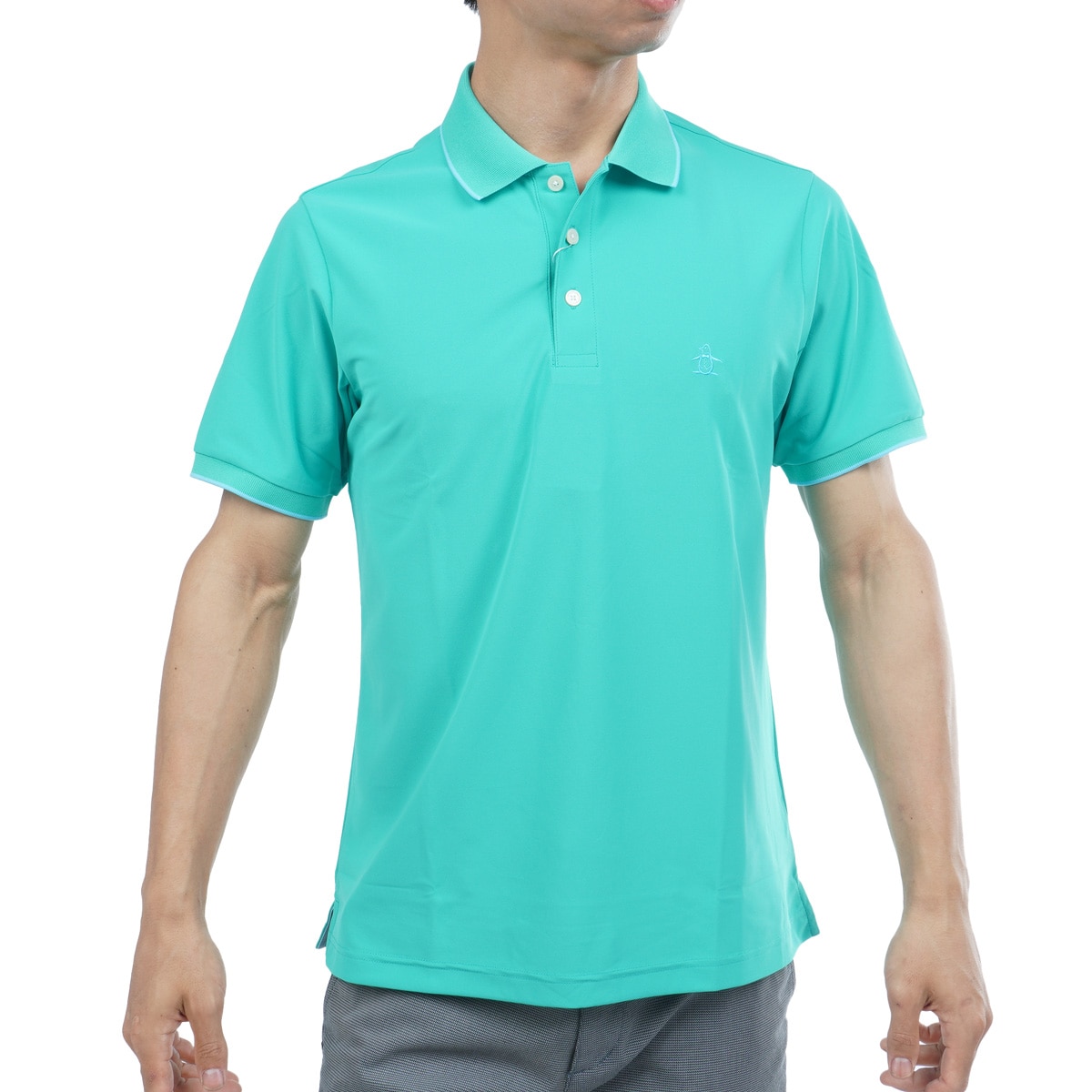 マンシングウェア　ゴルフポロシャツ　半袖ポロシャツ　3枚セット ストレッチ 吸汗速乾 ワンポイント半袖ポロシャツ(半袖シャツ