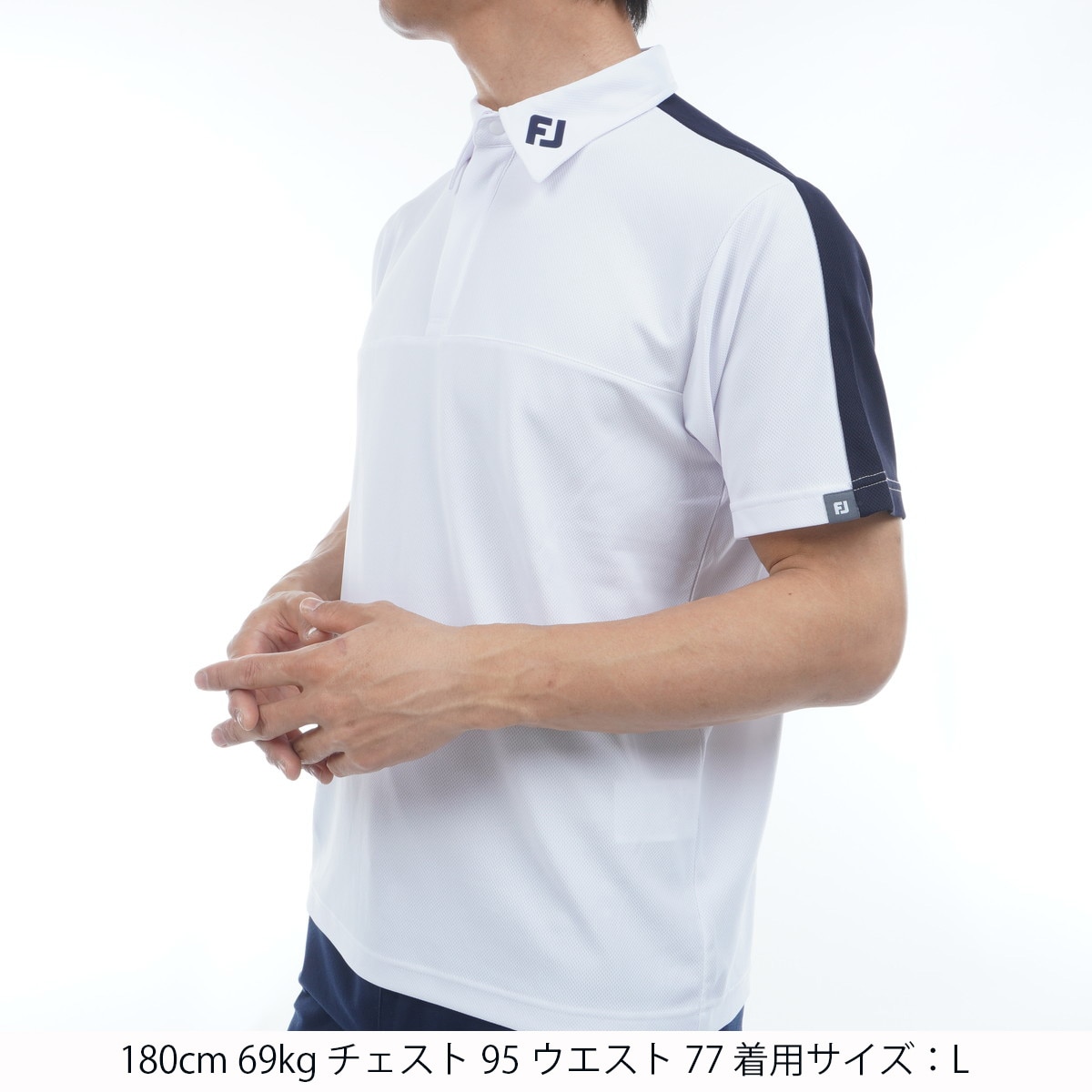 セール・アウトレット】ストレッチ 半袖ハーフジップポロシャツ(半袖