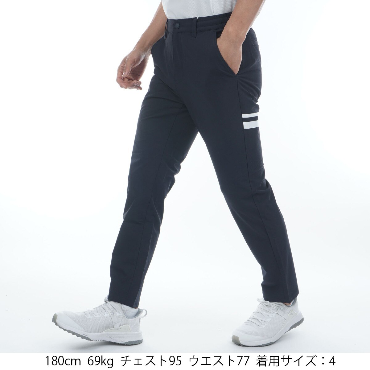 二重織ドビーテーパードパンツ(ロングパンツ)|Jack Bunny!!(ジャック