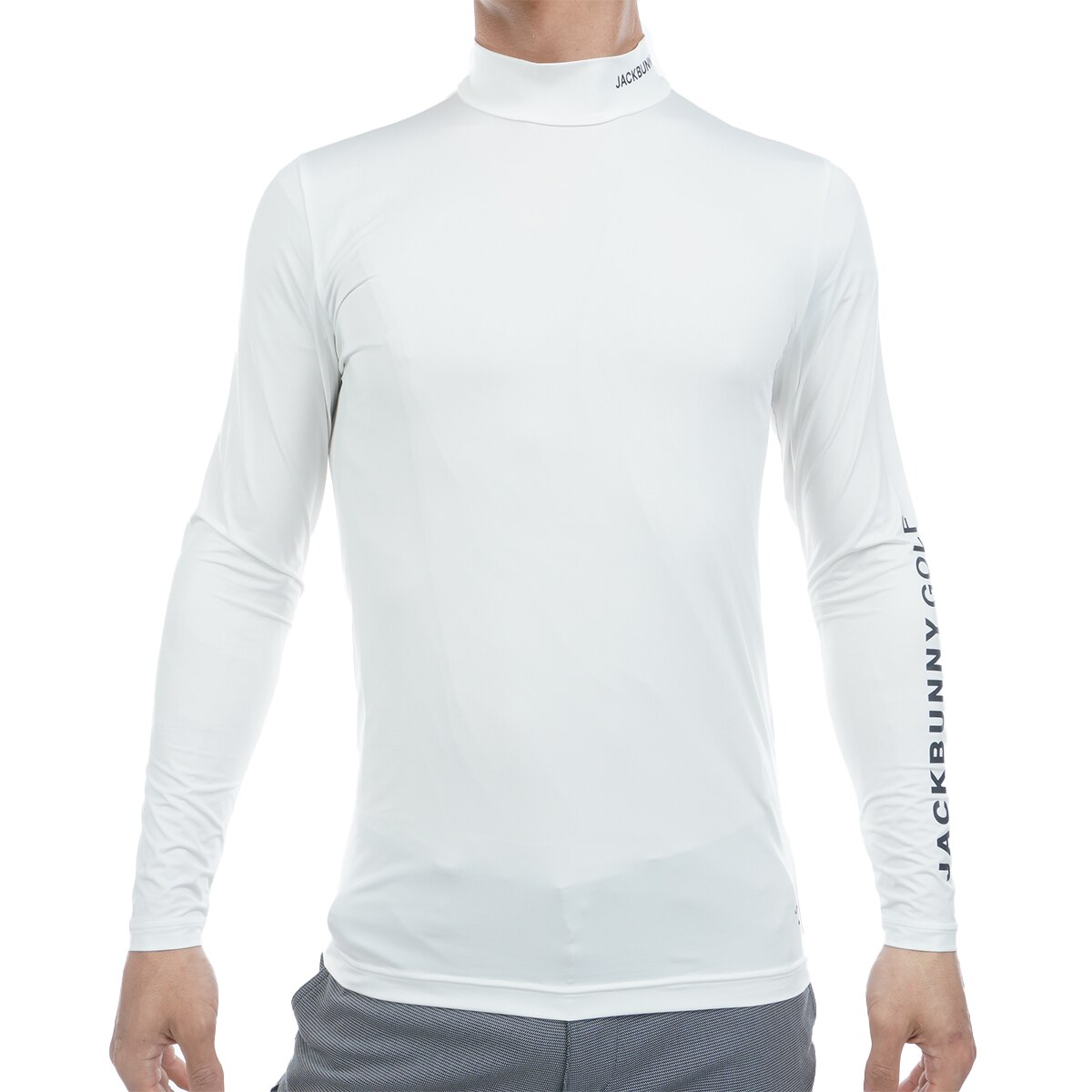 ホワイト メンズ 5サイズL 長袖シャツ クールコア ジャックバニー ゴルフ ホワイト メンズ 5サイズL 長袖シャツ クールコア ジャック