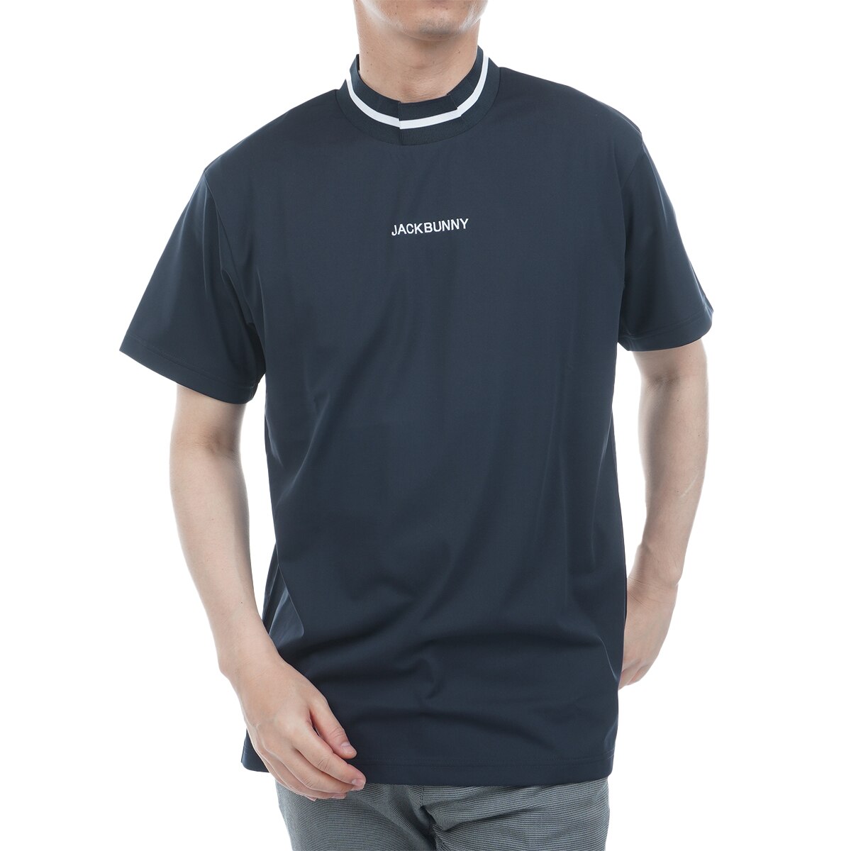 新品タグ付き　JACKBUNNY メンズ モックネックシャツ サイズL ジャックバニー モックネック」の人気商品一覧 | 安い商品を通販