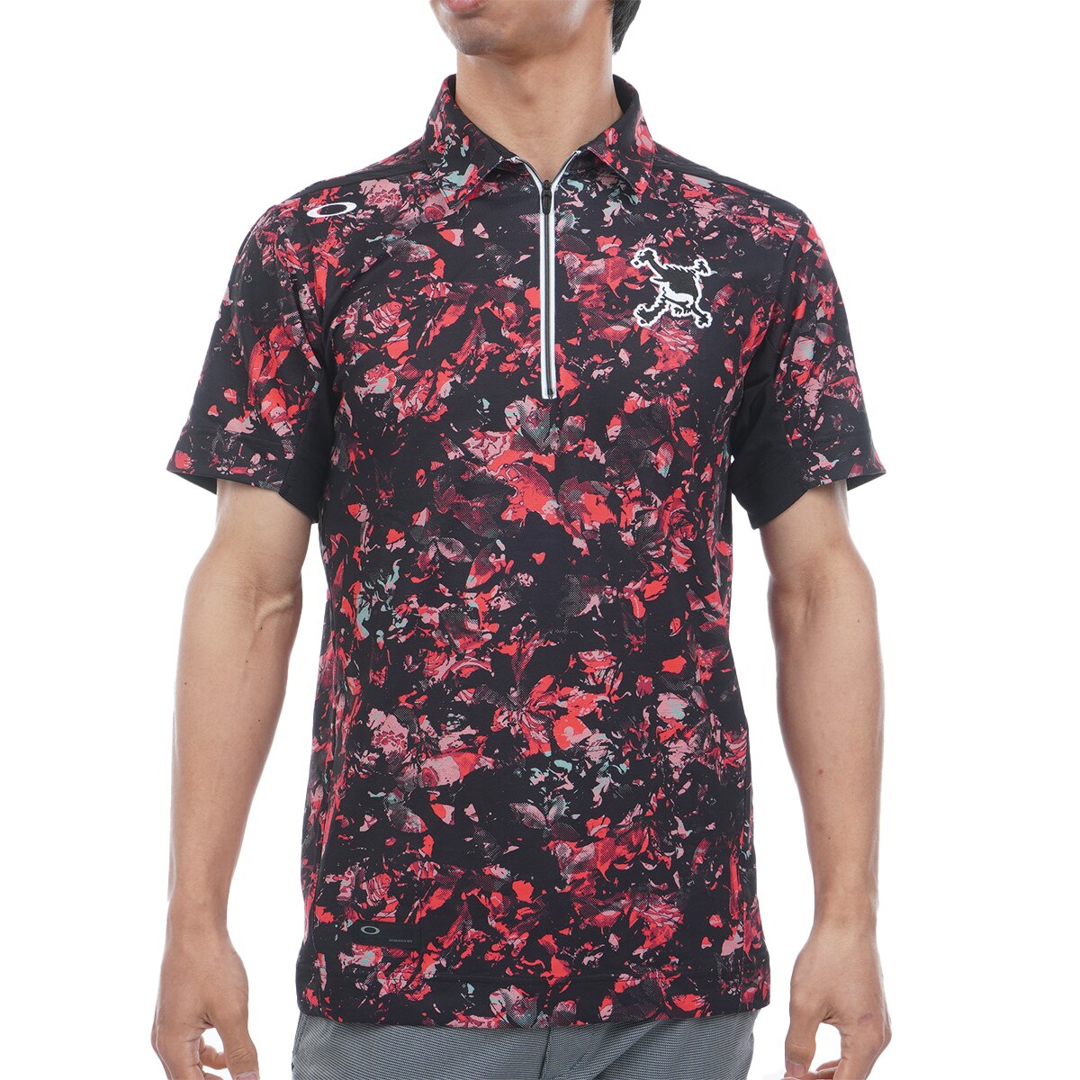 SKULL GEO FOLIAGE 半袖ポロシャツ(半袖シャツ・ポロシャツ