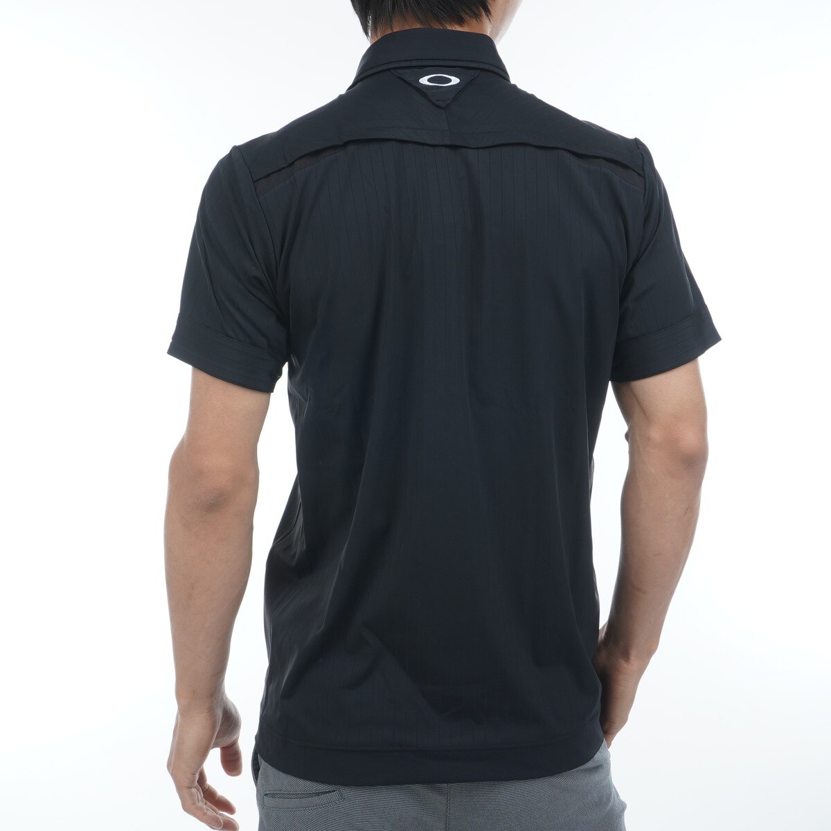 BRIEFING アームロゴ ライン ストレッチ 半袖 ポロ シャツ L セール】【BRIEFING GOLF／ブリーフィングゴルフ】MEN'S LOGO
