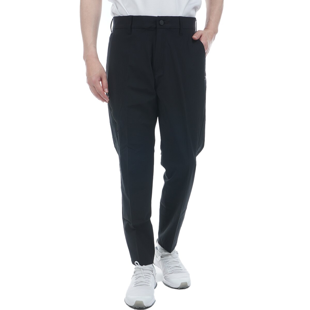 【オークリーゴルフ】人気総柄ライン×ロゴネーム ストレッチゴルフパンツ2XL オークリーゴルフ】人気総柄ライン×ロゴネーム ストレッチゴルフ