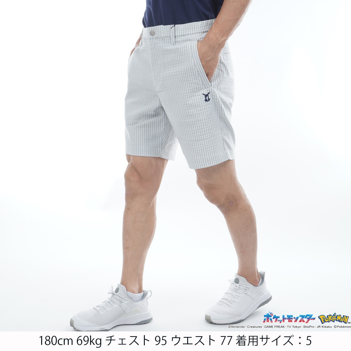 アウトレット】ポケモン C／Peサッカーストライプ ショートパンツ