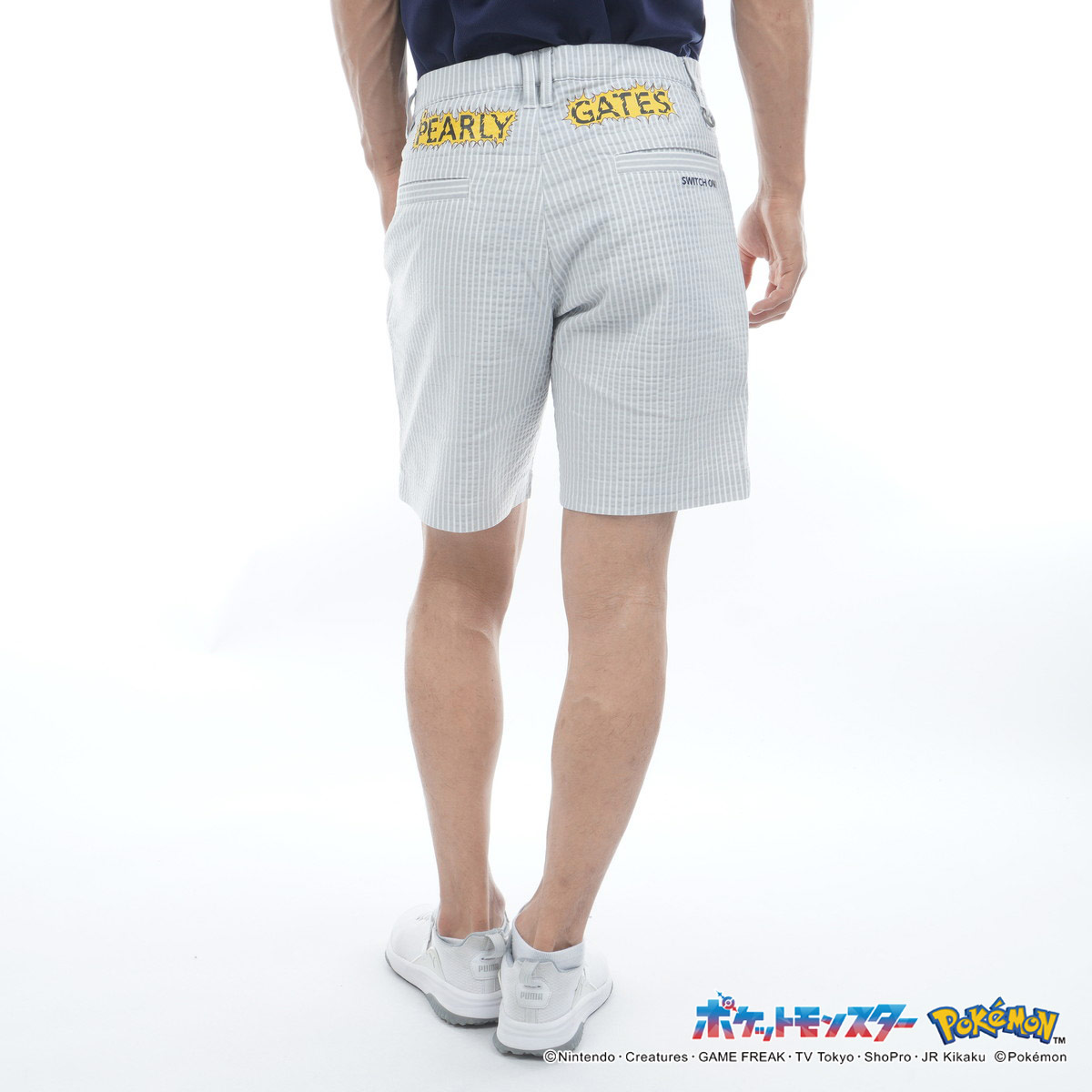 ポケモン C／Peサッカーストライプ ショートパンツ(ハーフパンツ