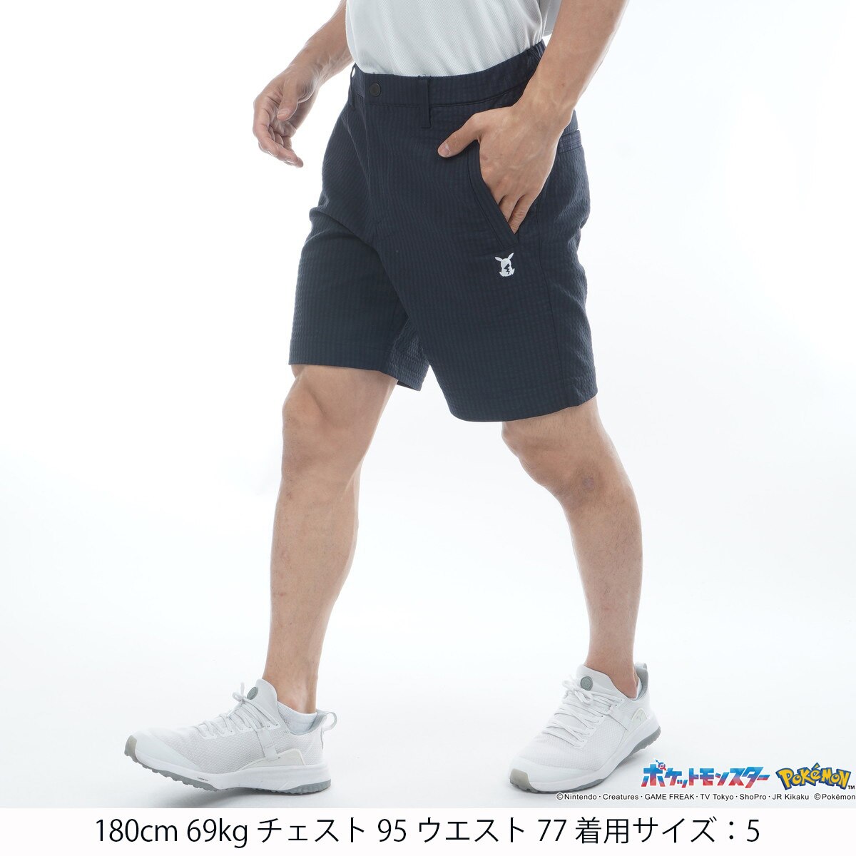 アウトレット】ポケモン C／Peサッカーストライプ ショートパンツ