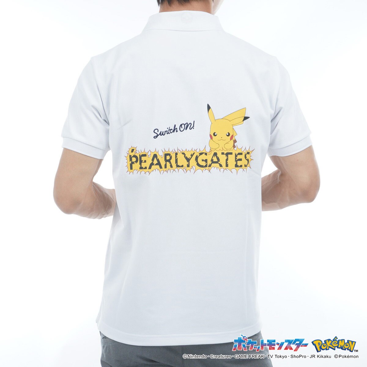 新品タグ付き　パーリーゲイツ　ポケモンコラボポロシャツ　サイズLL Switch ON! with Pokémon ｜PEARLY GATES