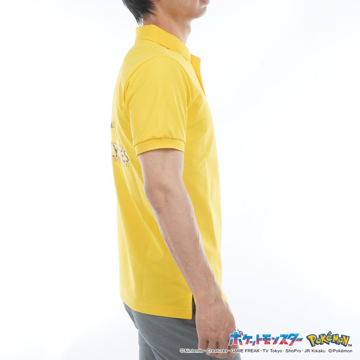 ポケモン ボーダー調鹿の子 半袖ポロシャツ(半袖シャツ・ポロシャツ