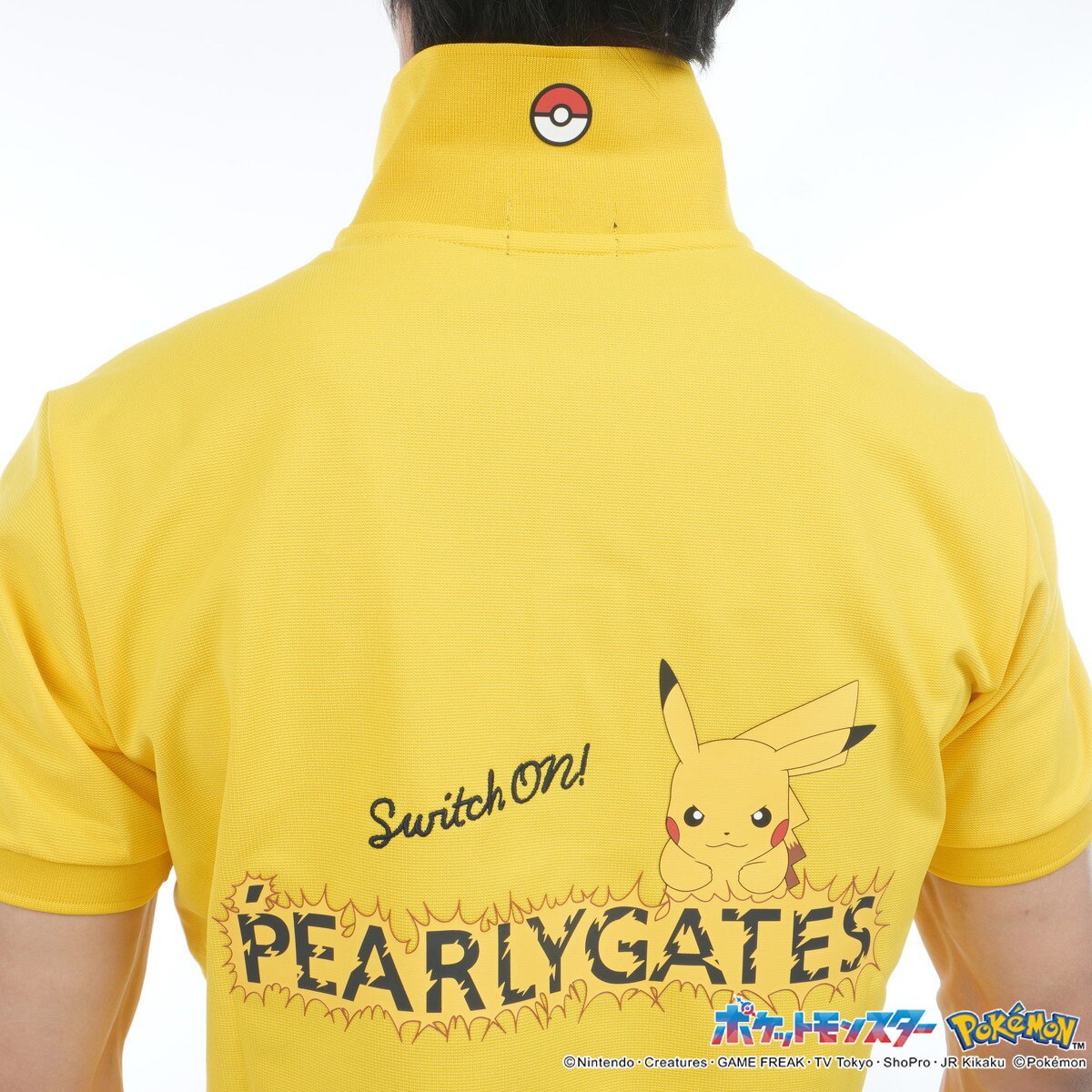 ポケモン ボーダー調鹿の子 半袖ポロシャツ(半袖シャツ・ポロシャツ