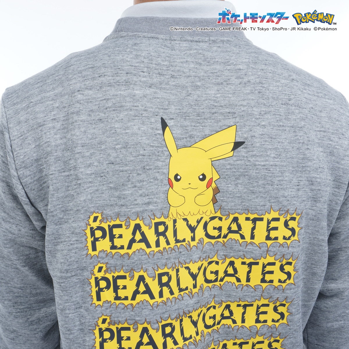 アウトレット】ポケモン 裏毛 長袖スウェット(中間着(セーター