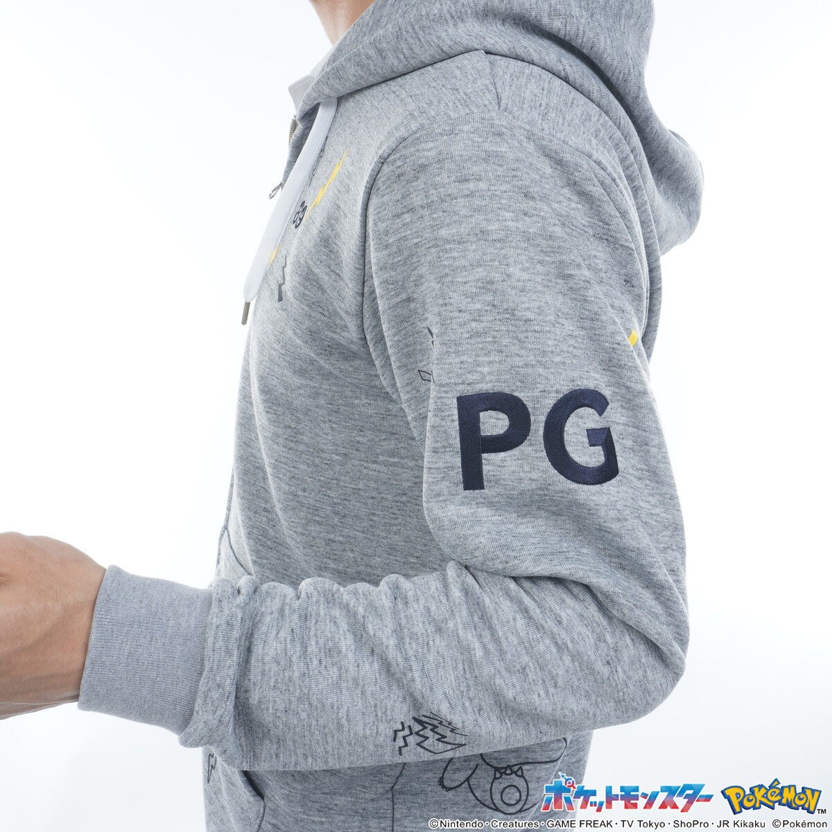 ポケモン 裏毛 長袖スウェットフーディー(中間着(セーター