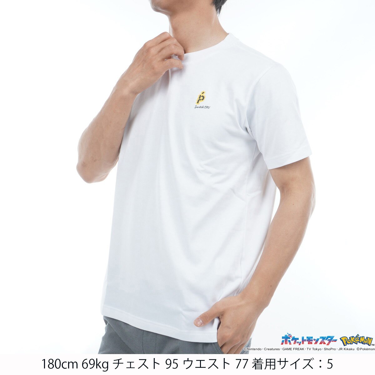 ポケモン C／Peプレーティング天竺 半袖Tシャツ(半袖シャツ
