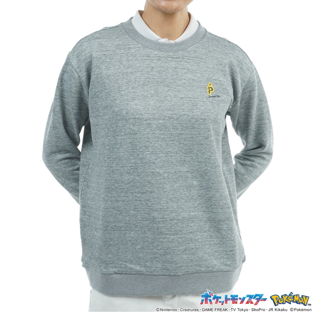 セール・アウトレット】ポケモン 裏毛 長袖スウェット レディス(中間着