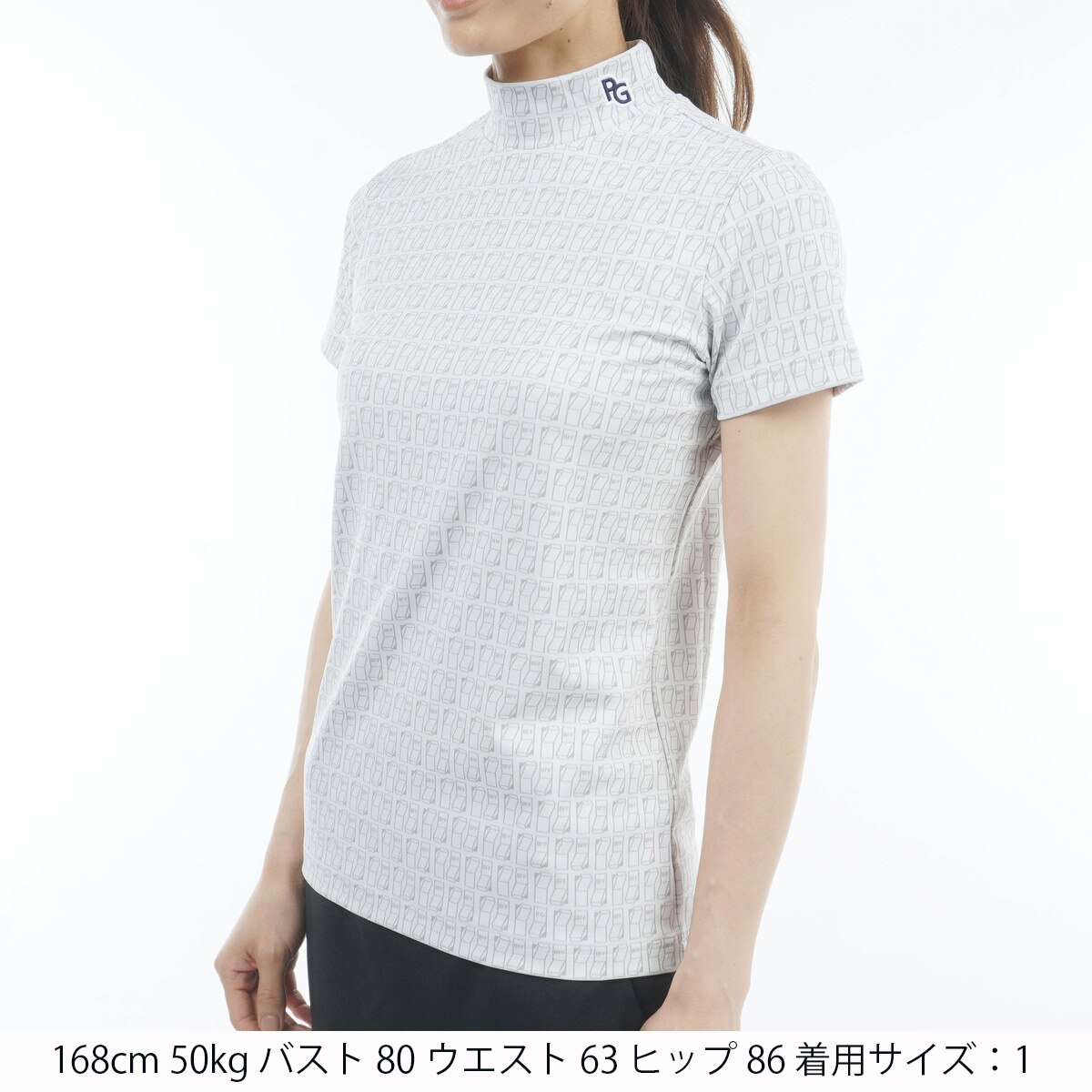 アウトレット】ジャガード スイッチ柄 半袖シャツ レディス(半袖シャツ