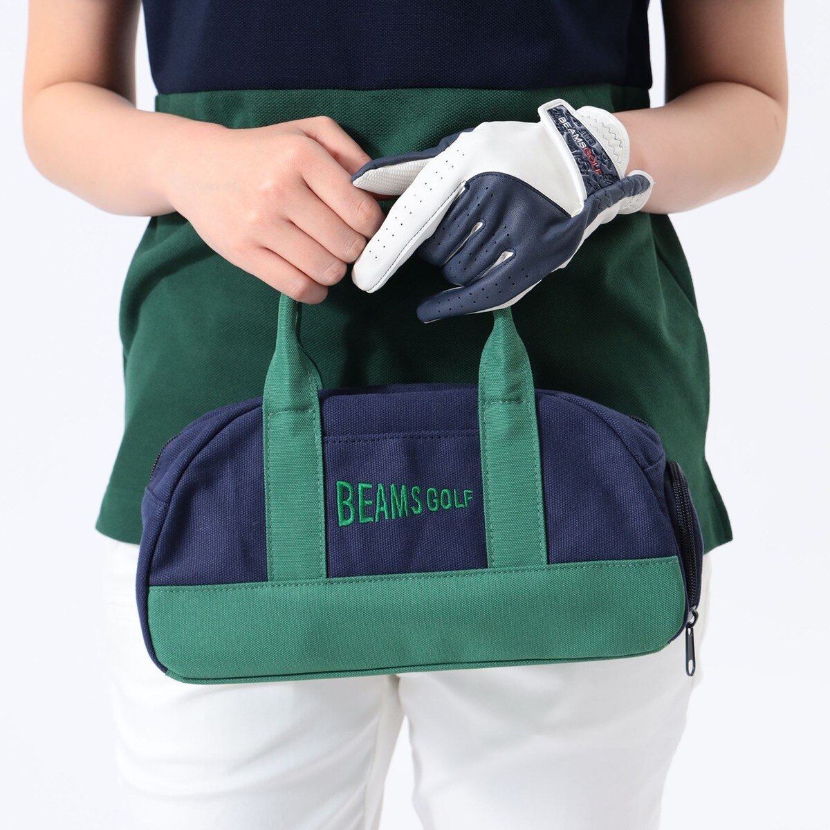 【新作入荷!!】 ミニ GOLF ボストンバッグ(ラウンドバッグ)|BEAMS キャンバス ラウンド用品・アクセサリー