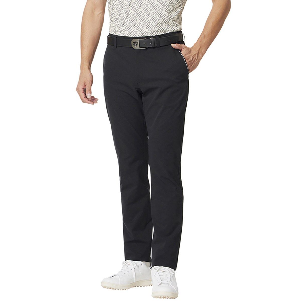 TaylorMade T-ICEエアーパンツ ゴルフ ブラック ロングパンツ