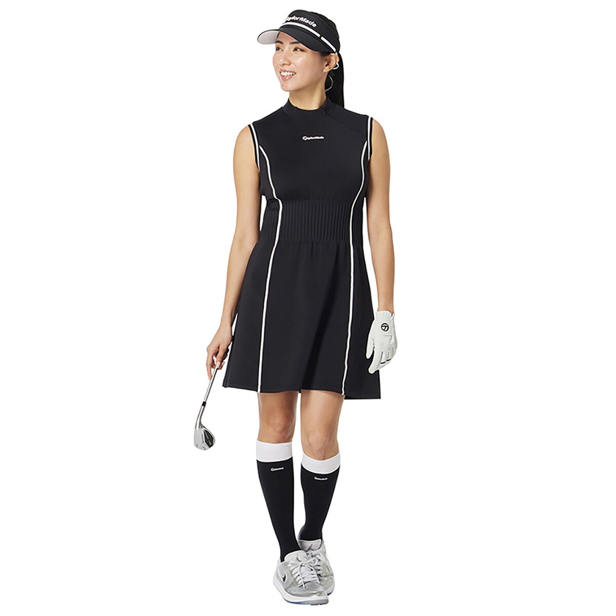 TaylorMade レディース ゴルフ ワンピース　18日で削除します☆ Amazon.co.jp: テーラーメイド(TAYLOR MADE) ラインドワンピース