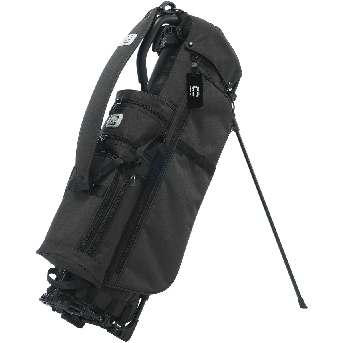 PRO MODEL8.5 BLACK FRAME スタンドキャディバッグ(【男性】キャディ
