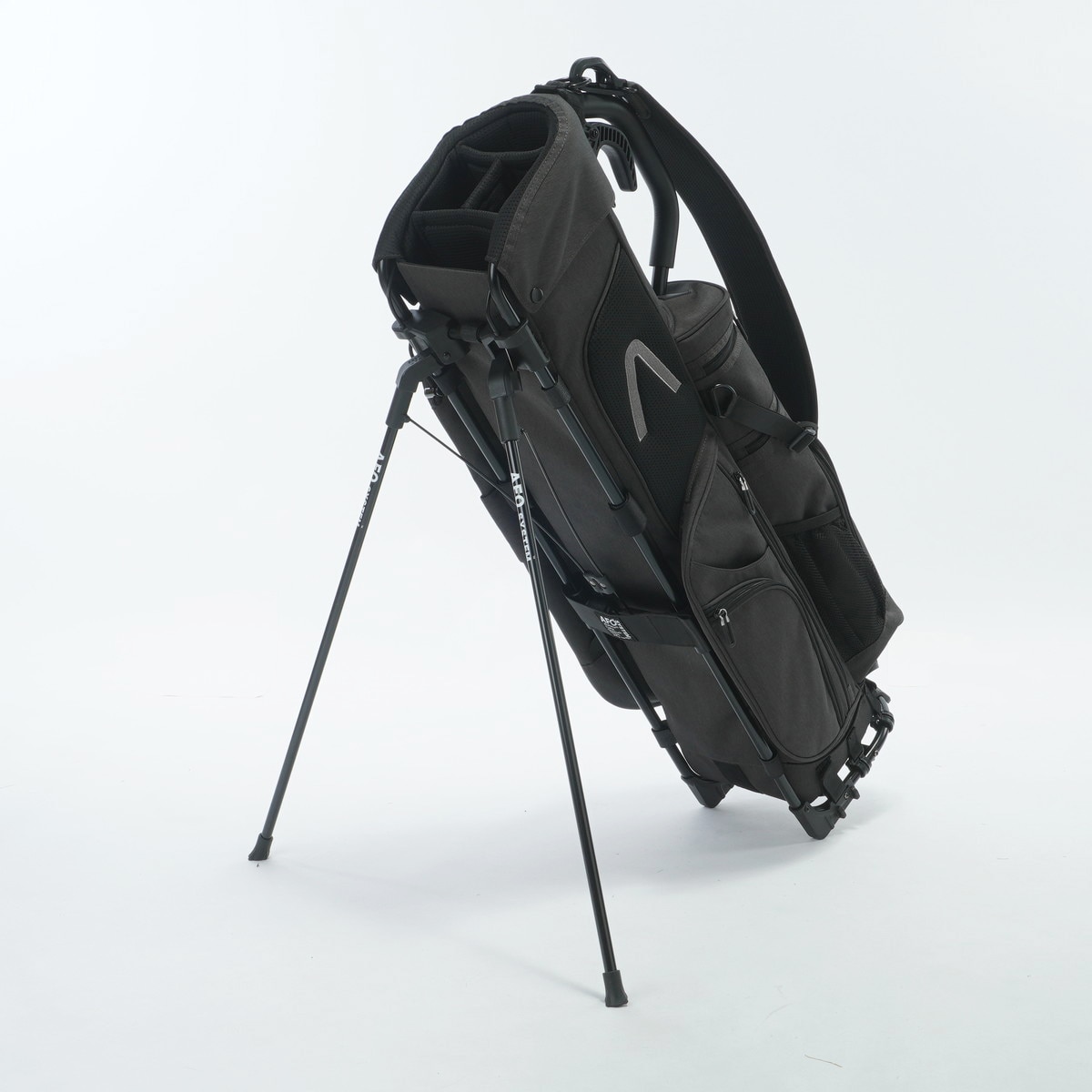 PRO MODEL8.5 BLACK FRAME スタンドキャディバッグ(【男性】キャディ